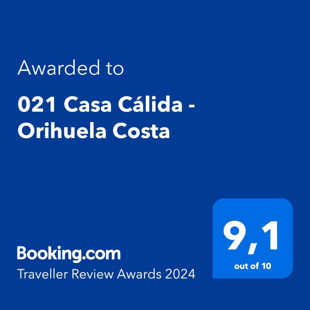 021 Casa Calida - Orihuela Costa Leilighet Punta Prima  Eksteriør bilde